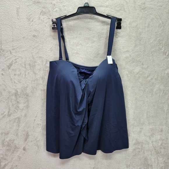 Coco Reef Contours Tankini Top Bra Sized 10 34C‎ Clarity Bandeau Swim Adjustable - Picture 1 of 6